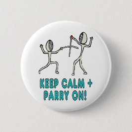 Behålla Lugn - fång Knapp