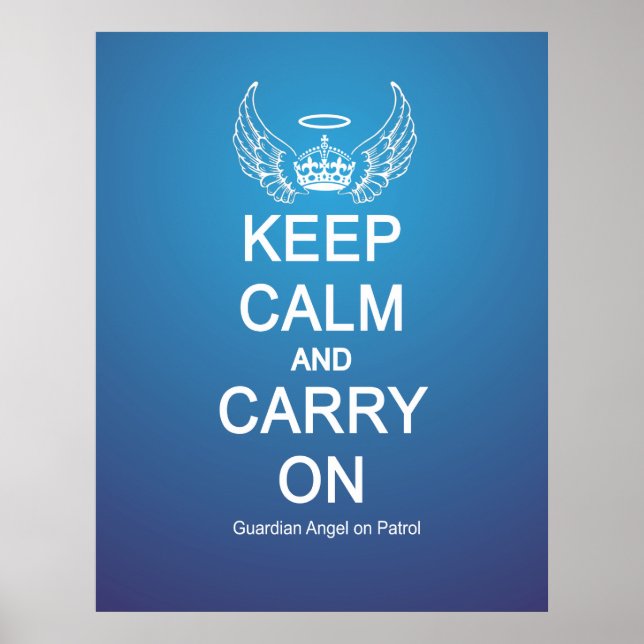 Behålla Lugn Guardian Angel Patrol Poster (Framsidan)
