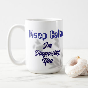 Behålla Lugn I Diagnostisera Lila Kaffemugg