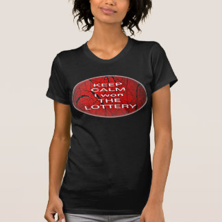 BEHÅLLA LUGN i vann LOTTERY Bella T-Shirt