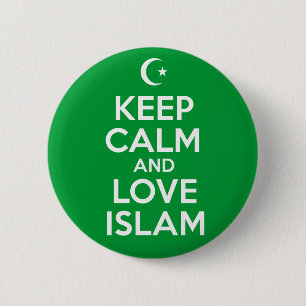 Behålla Lugn Islamic Knapp