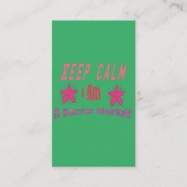 Behålla Lugn Jag är en Social-arbetare