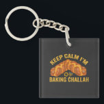 Behålla Lugn jag Baking Challah Funny Hanukkah<br><div class="desc">roligt, present, födelsedag, menorah, chanukah, hanukkah, menorah, latke, jewant, helgdag</div>