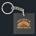 Behålla Lugn jag Baking Challah Funny Hanukkah<br><div class="desc">roligt, present, födelsedag, menorah, chanukah, hanukkah, menorah, latke, jewant, helgdag</div>