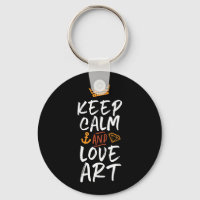 Behålla Lugn Kärlek Art Artist Painter Kreativ Peo