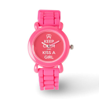 Behålla Lugn & Kiss a Girl Watch Watch Armbandsur