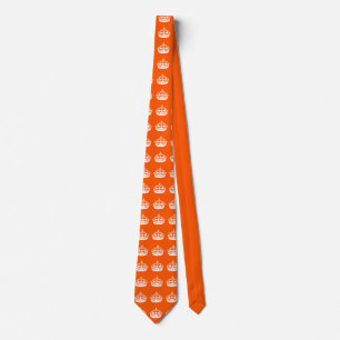 BEHÅLLA LUGN KRONA på Orange Anpassa detta! Slips