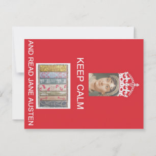 Behålla Lugn, Läs Jane Austen Vykort