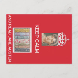 Behålla Lugn, Läs Jane Austen Vykort