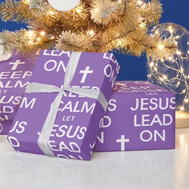 Behålla Lugn: Låt Jesus gå på - Kristus gud Presentpapper (Helgdagar)