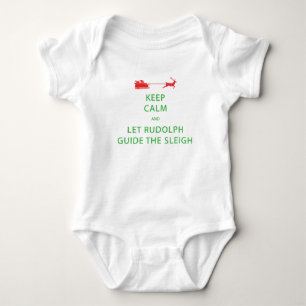 Behålla Lugn Let Rudolph Guide Sleigh Tee