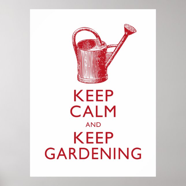 Behålla Lugn och Behålla  Garden Shop Poster (Framsidan)