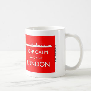Behålla Lugn och besök London Mugg