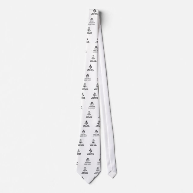 Behålla Lugn och blodsocker Slips (Framsida)