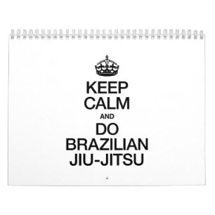 BEHÅLLA LUGN OCH DO BRAZILIAN JIU JITSU.ai Kalender