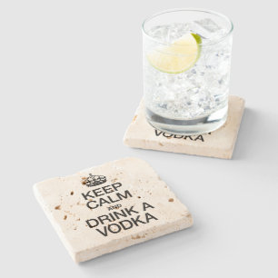 BEHÅLLA LUGN OCH DRYCK A VODKA STENUNDERLÄGG