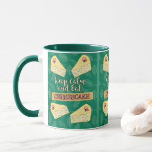 Behålla Lugn och eat Cheesecake the Golden Girls Mugg
