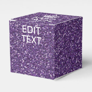 Behålla Lugn och få din textglor Mauve Presentaskar