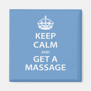 Behålla Lugn och få massage Magnet