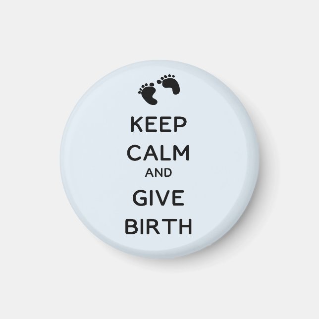 Behålla Lugn och Ge Magnet (Framsidan)