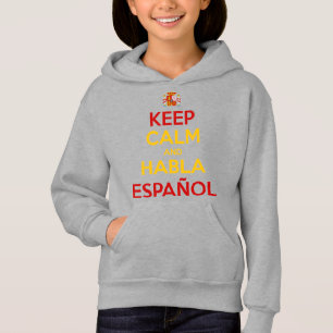 Behålla Lugn och Habla Español T Shirt
