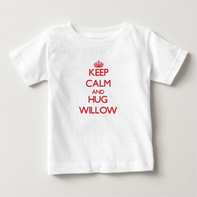 Behålla Lugn och Hug Willow Tee (Framsida)