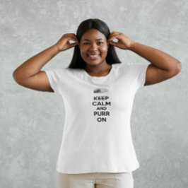 Behålla Lugn och insugning på skiss T Shirt