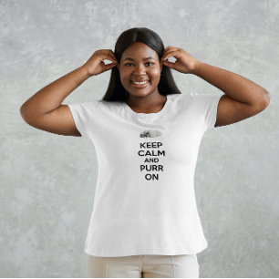 Behålla Lugn och insugning på skiss T Shirt