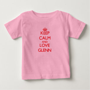 Behålla Lugn och Kärlek Glenn T Shirt