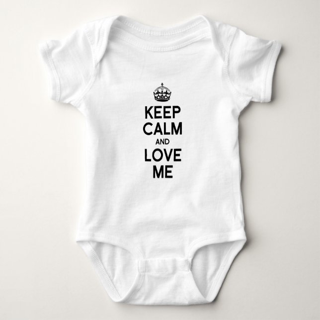 BEHÅLLA LUGN OCH KÄRLEK ME TEE SHIRT (Framsida)