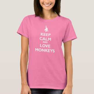 Behålla Lugn och Kärlek T-shirt