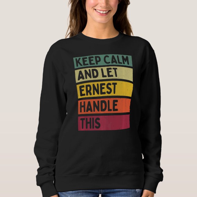 Behålla Lugn och låt felsöka den här återloppsoffe T Shirt (Framsida)