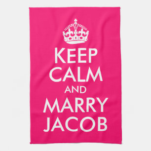 Behålla Lugn och Marry Jacob Kökshandduk