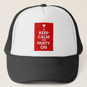 Behålla Lugn och Party på Keps