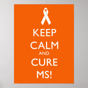 Behålla lugn och rening MS - skleros Många Poster
