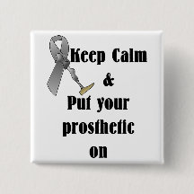 Behålla Lugn och sätt på protesen