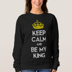 Behålla Lugn och vara min Kung T Shirt