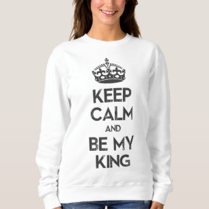 Behålla Lugn och vara min Kung T Shirt