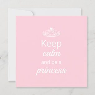 Behålla Lugn och vara prinsessa Rosa