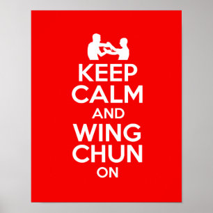 Behålla Lugn och Vinge Chun på!!!!!! Poster