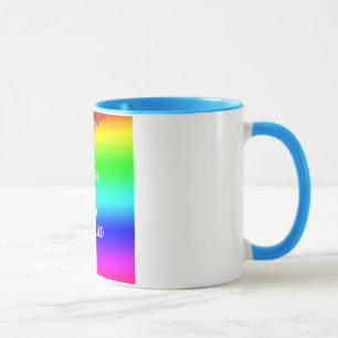 Behålla lugn och vistelse gift Black Ringer Mugg