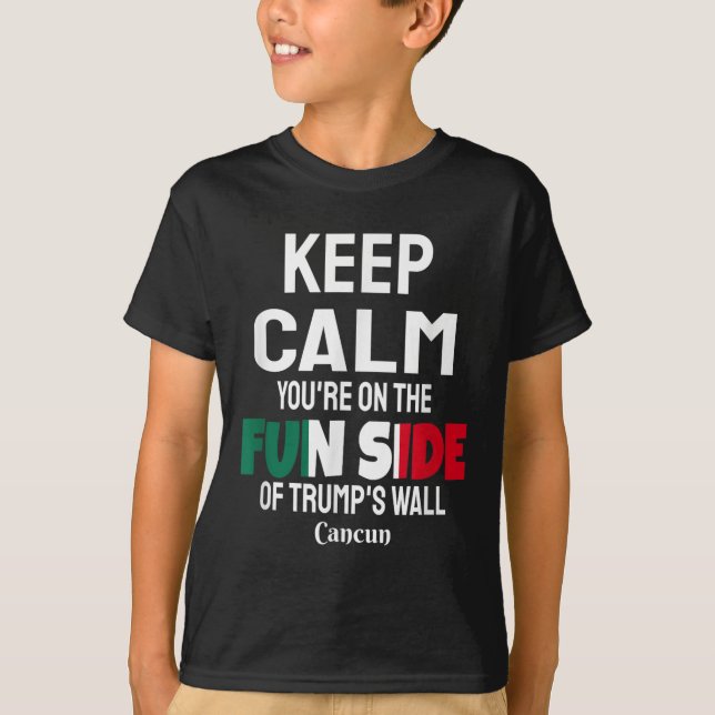 Behålla Lugn på Roligten T Shirt (Framsida)