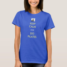BEHÅLLA LUGN Pilatus kortärmad Blue Tee for women