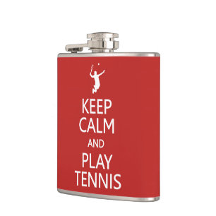 Behålla Lugn & Play tennis anpassningsbar-kolv Fickplunta