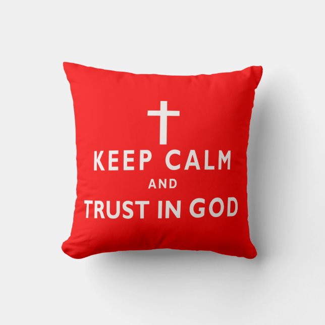 Behålla Lugn Room Decor CHRISTIAN PILLOWS Kudde (Framsida)