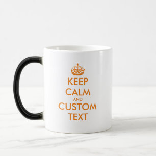 Behålla lugn Värmekänslig magi färg morfsp mug Magisk Mugg