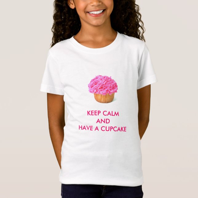 BEHÅLLA LUGNA ANDHAVE EN MUFFIN TEE SHIRT (Framsida)