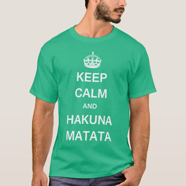 Behålla lugna KCCO T Shirt (Framsida)