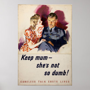 Behålla morsa, hon är inte så dum poster