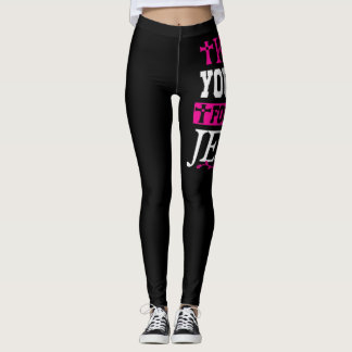Behålla Öga fokuserat på Jesus Leggings